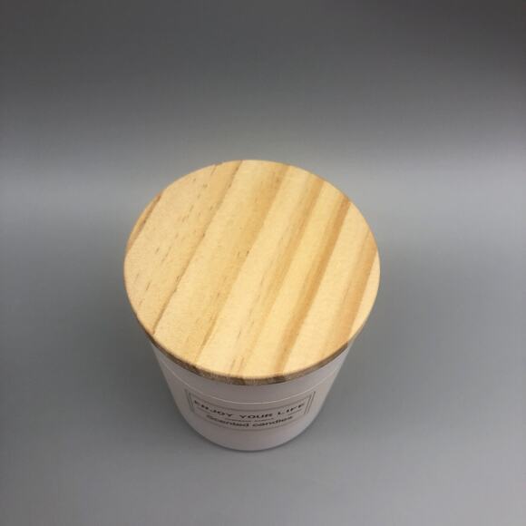 Soohogia Home Scented Jar Candles with Wooden Cover 13 oz All Natural Soy Candle - Picture 6 of 13